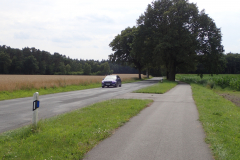 hier ein Luxus-Radweg in Niedersachsen