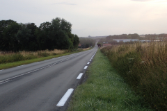 Schußfahrt zum Campingplatz