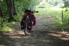 Kette hoch genug, Fahrrad passte unterdurch