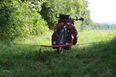 Kette zu niedrig, Abladen und rüberheben