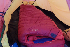 Luxus Schlafstätte in meinem Zelt