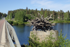 Flößerdenkmal in Åsele