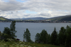 Mo i Rana am Ende des Fjords