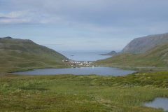 ein Blick zurück auf Skarsvåg