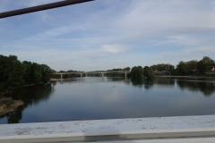 die Loire von der Brücke in Tours aus