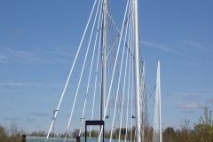 Rad- und Fußwegbrücke in Piteå