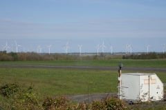 Blick von der Anhöhe in Richtung Westen nach Dithmarschen
