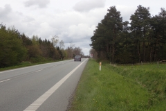 A25 in Dänemark von Tondern nach Kolding