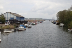 Kolding: Sport- und Fischerboote am Ende des Fjords