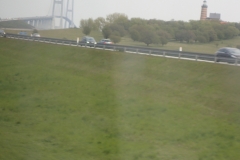 die Storebæltsbroen (ein reine Autobahnbrücke)