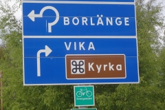 so sind die Wegweiser der Sverigeleden