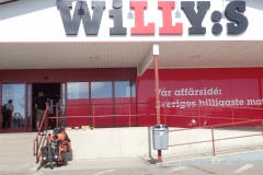 Einkaufsstop bei WILLY:S in Bollnäs